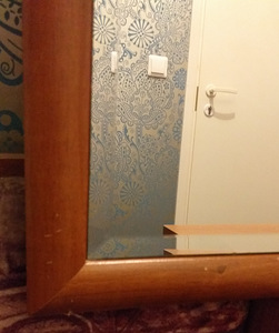 Peegel puitraamis. (2 foto / 3)