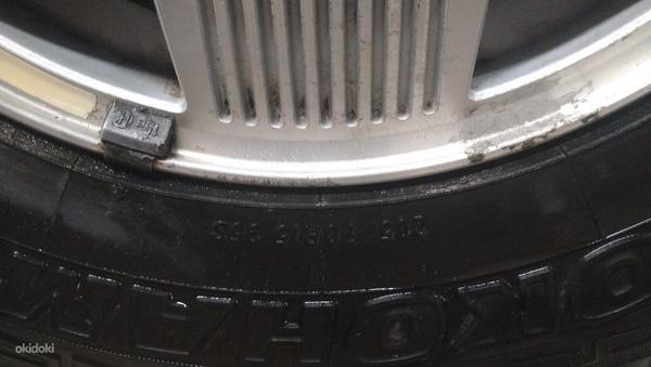 15-дюймовые диски Cadillac (5x115) + ламели 205/70R15 (фото #2)