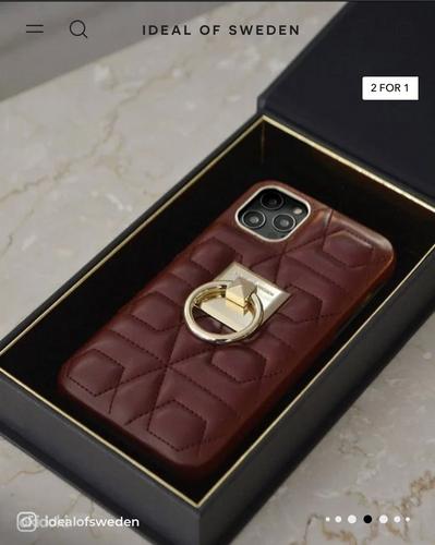 Uus! STATEMENT CASE Quilted Ruby iPhone 11/XR (foto #1)