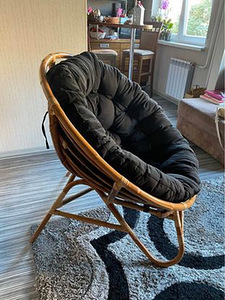Puhketool MELLOW, naturaalne rotang (9 foto / 9)