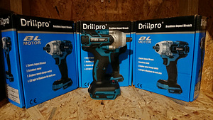 Гайковерт 1/2 + 1/4, работает на аккумуляторах Makita 18V (4 фото из 5)