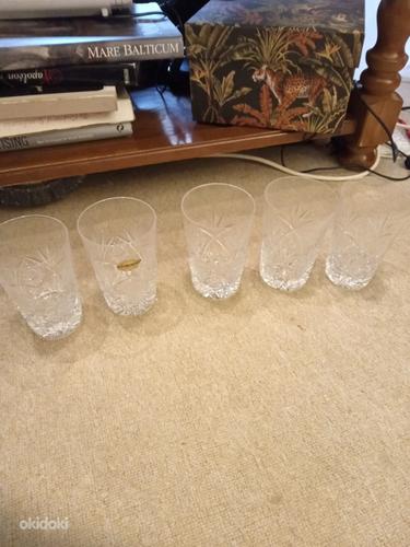 Хрустальные стаканы 5 шт (фото #1)