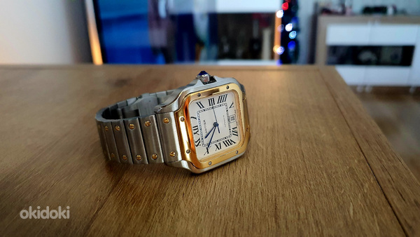 Новые мужские часы Cartier Santos (фото #3)