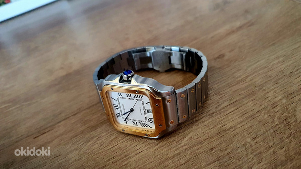 Новые мужские часы Cartier Santos (фото #4)