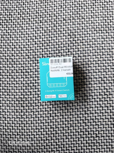 Sonoff Dual R3 WiFi nutikas lüliti, 2 kanalit