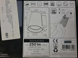 Led lomp for out or indoor lighting (3 foto / 3)