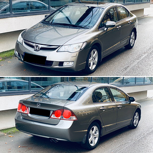 AUTORENT HONDA CIVIC LPG gaas WOLT BOLT FOOD FUDY (4 foto / 10)