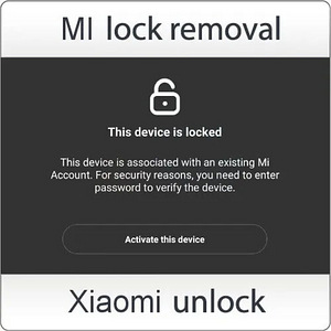 Google account (FRP) ja Xiaomi MI account eemaldamine (1 foto / 2)