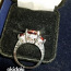 Новое позолоченное кольцо с кристаллами Swarovski (фото #3)