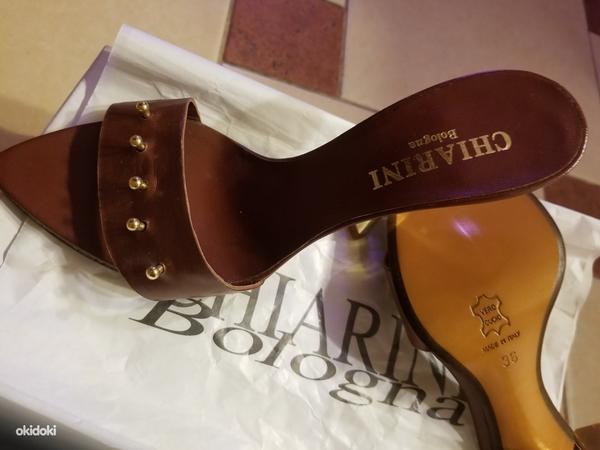 Naiste kingad Mule Chiarini Bologna, nahk,Italy,suurus 35 36 (foto #1)