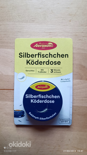 Аэроксон Silberfischchen Köderdos яд для домашних чешуйниц (фото #1)