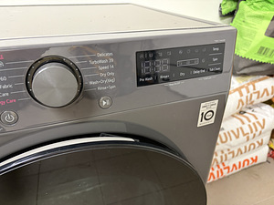 LG, 10 kg / 6 kg, sügavus 56,5 cm, 1400 p/min, must - Kuivat (3 foto / 6)