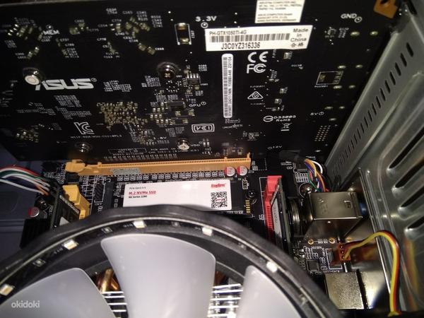 Xeon® E5-2667 (6c / 12t) / 32 ГБ ОЗУ / SSD Nvme 512 ГБ / GTX1050 4G (фото #10)