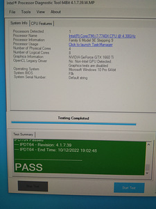 I7-7740X/X299/12GB RAM/NVMe 512GB/GTX 1660 Ti 6GB (8 foto / 9)