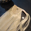 Blond Hobusesaba juuksepikendus pikkus 60 cm Värv: blond 102 (фото #4)