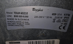 Стиральная машина Whirlpool TDLR 60210 6кг 1200об/мин (5 фото из 6)