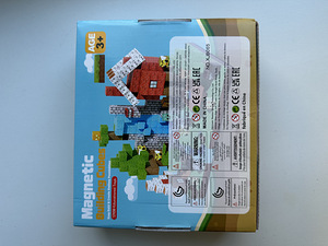 Magneetilised lego kuubikud "Minecraft metsaküla" (2 foto / 2)