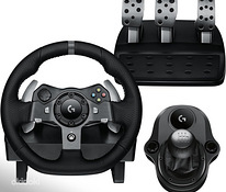 Logitech G920 Driving Force Wheel Xbox ПК Кпп Руль Педали