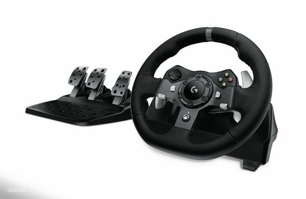 Logitech G920 Driving Force rool Xboxile ja arvutile