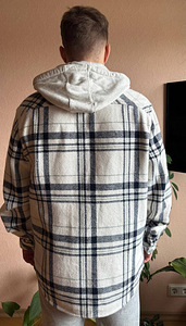 House ruuduline pluus M suurus (oversized) (3 foto / 5)