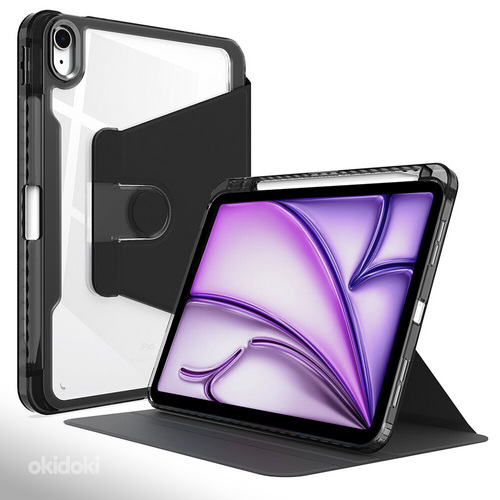 Uus ümbris iPad Air 11 (2024), must, Apple