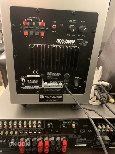 Ресивер Yamaha RX-V459 и колонки 5.1 для аудиопрофи (фото #4)