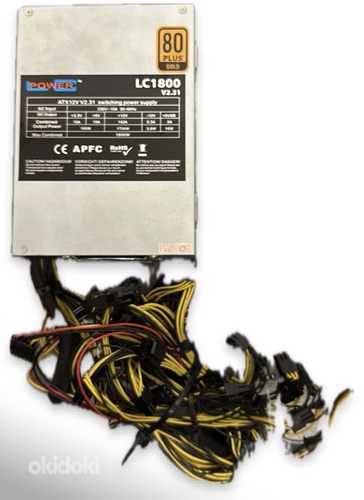 Toiteplokk LC-Power LC1800-1800W PC Power Supply (foto #2)