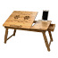 Bambusest kokkupandav sülearvuti laud (foto #1)