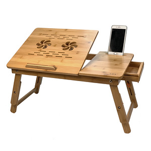 Bambusest kokkupandav sülearvuti laud
