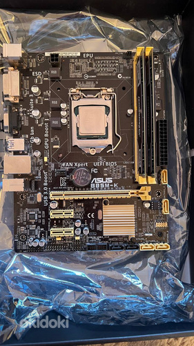 Комплект i7-4790S / Asus B85M / 16GB RAM (Редкий CL8)