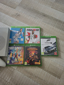 Xbox one s +kinect +games (3 foto / 7)