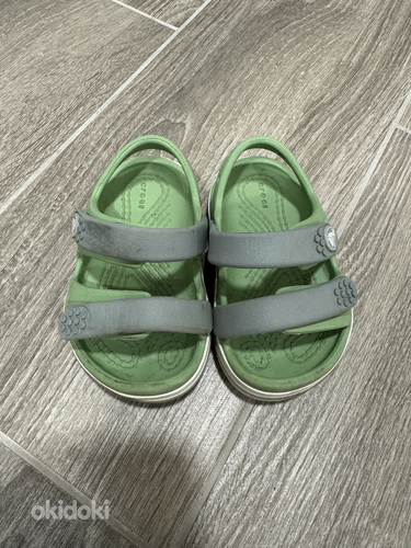 Crocs шлёпанцы размер C4, 19