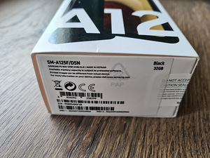 UUS Samsung Galaxy A12 32GB must (2 foto / 2)