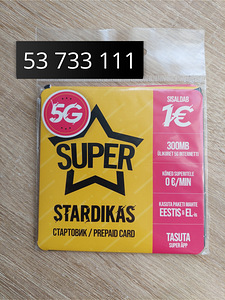 AINULAADNE NUMBER! (kõnekaart) (1 foto / 3)