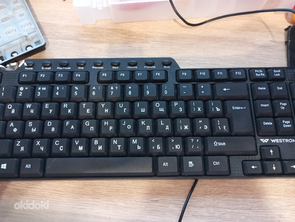 Müüa westrom klaviatuur *ei tööta! ei vasta tegelikult* (foto #1)