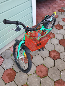Müüa 20tolline ratas koos äravõetava korvi ja joogipudelihoi (2 foto / 4)