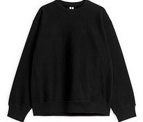 Свитшот ARKET (Loose Heavyweight Sweatshirt black)