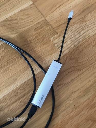 Продам кабель Epico Type-C hup slim 4k HDMI и Ethernet (фото #2)