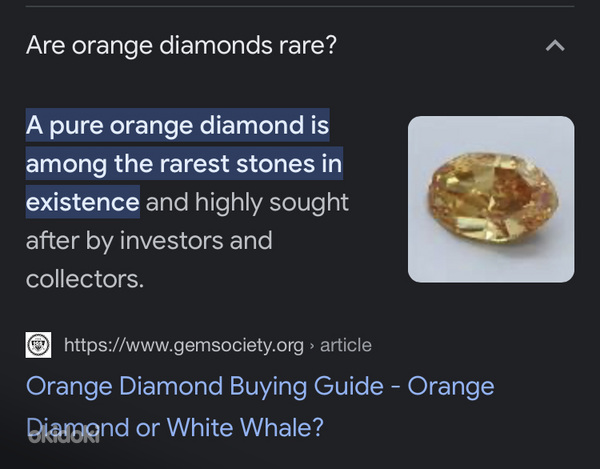 Vivid orange diamond (foto #6)