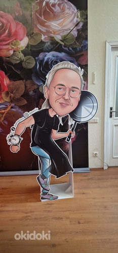 Izgatavojam stāvfigūras.