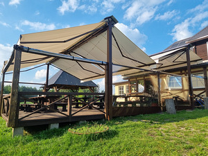 Izgatavojam caurspīdīgas sienas nojumēm, PVC tentus. (4 foto no 8)