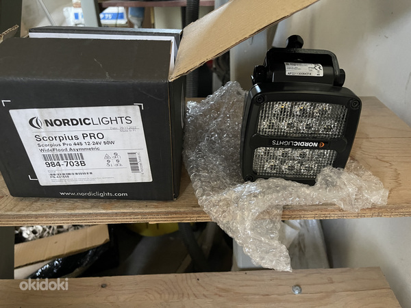 Светодиодный рабочий свет Scorpius Pro 445 (дальний свет) 12-24V 50W (фото #2)