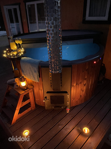 Встроенная гидромассажная ванна длиной 2 метра с полным набо (фото #2)