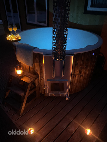 Новая гидромассажная ванна длиной 2 метра со светодиодной по (фото #4)