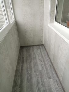 RÕDIDE VIIMISTLUS / RÕDU TRIMM JA LOGGIA (1 foto / 3)