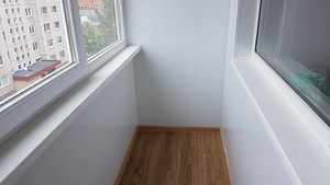 RÕDIDE VIIMISTLUS / RÕDU TRIMM JA LOGGIA (2 foto / 3)
