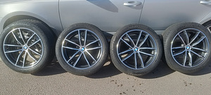 Стиль 662M 18" оригинальные диски BMW с летними шинами (5 фото из 9)