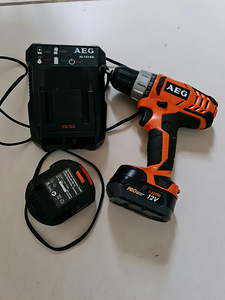 Akutrell AEG 12V komplekt (1 foto / 1)