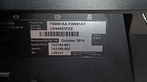 Монитор HP E241i (3 фото из 3)