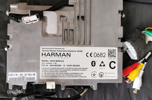 Автомагнитола и GPS modul Harman Toyota LC 150 (фото #3)